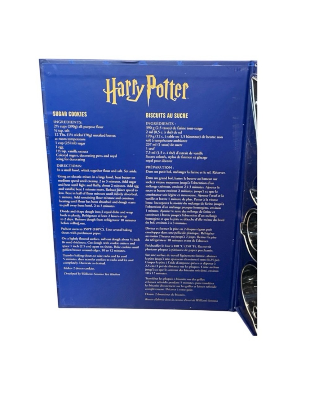 Williams Sonoma Harry Potter Cookie Baking Kit - Picture 3 of 8